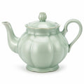 Théière en céramique vert céladon 850 ml avec couvercle et bec verseur